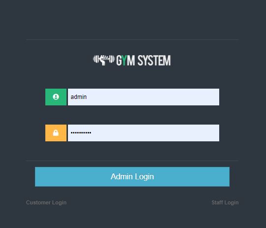 Gym Management System Web Application